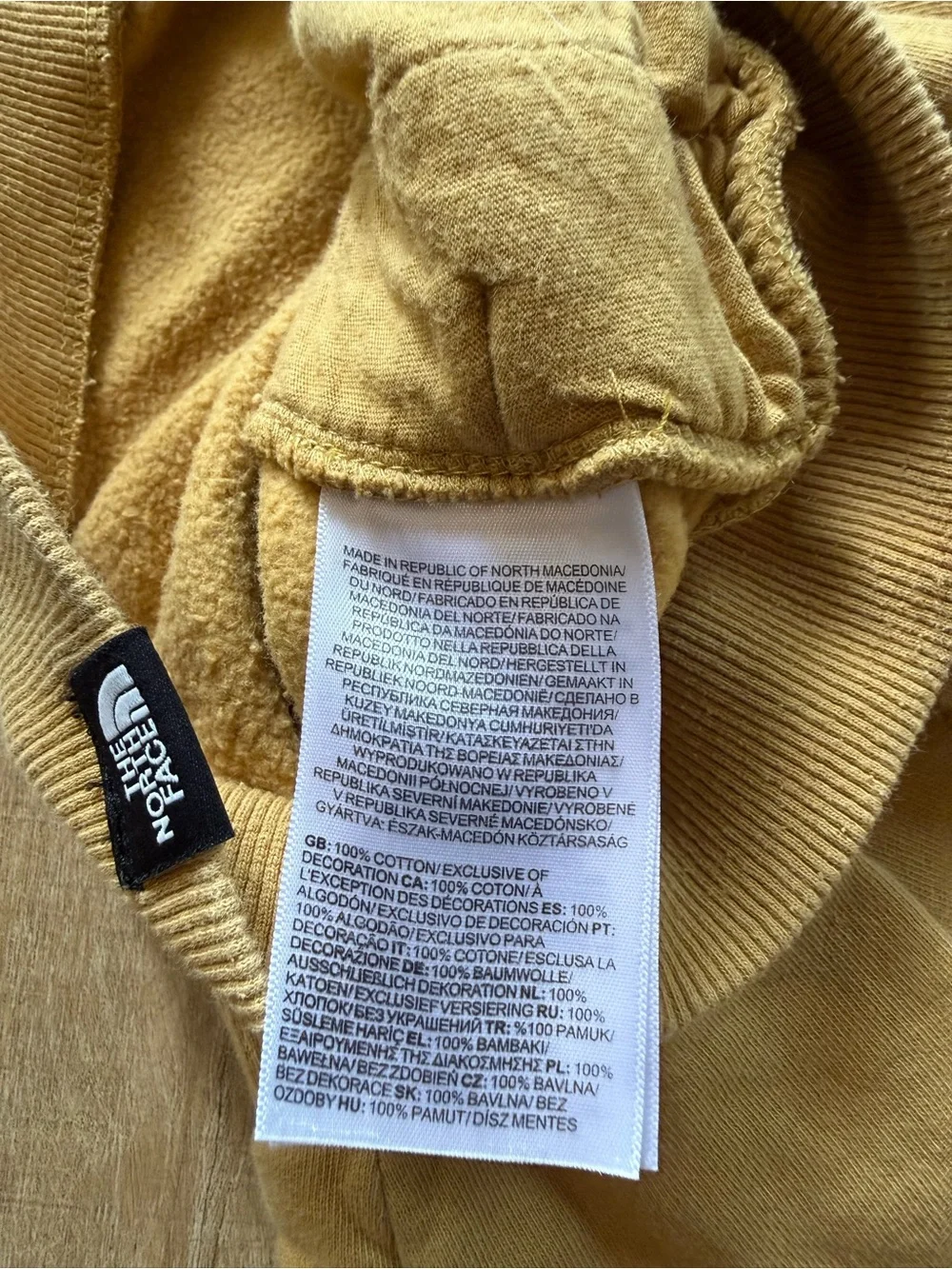 The North Face fine alpine equipment hoodie “Antelope Tan” Yellowish Size Small